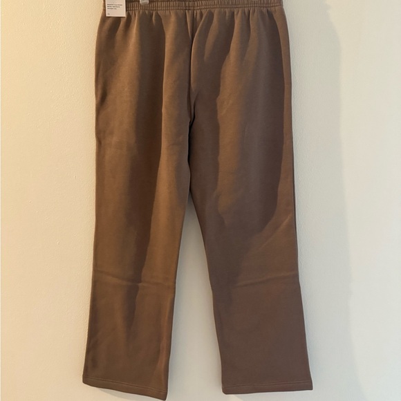 Women Nike Brown Sweatpants with White Logo - Picture 4 of 4